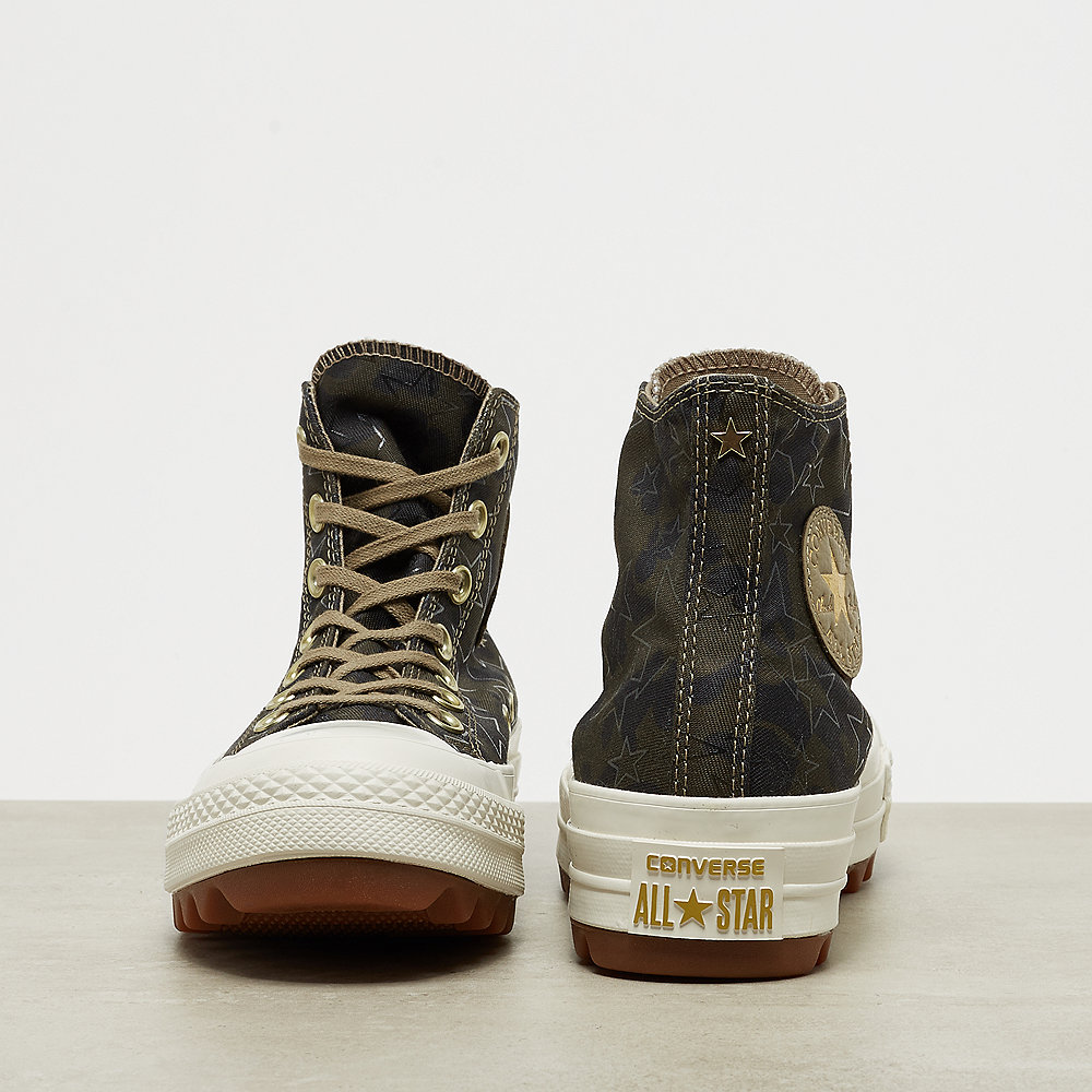 Converse CTAS Lift Ripple Hi khaki/sandy/egret