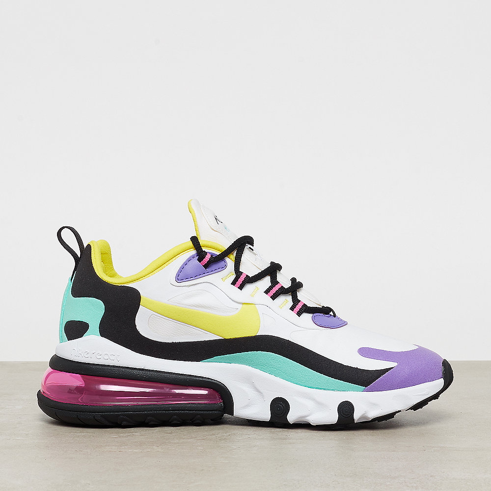 NIKE Air Max 270 white/dynamic yellow black bright violet