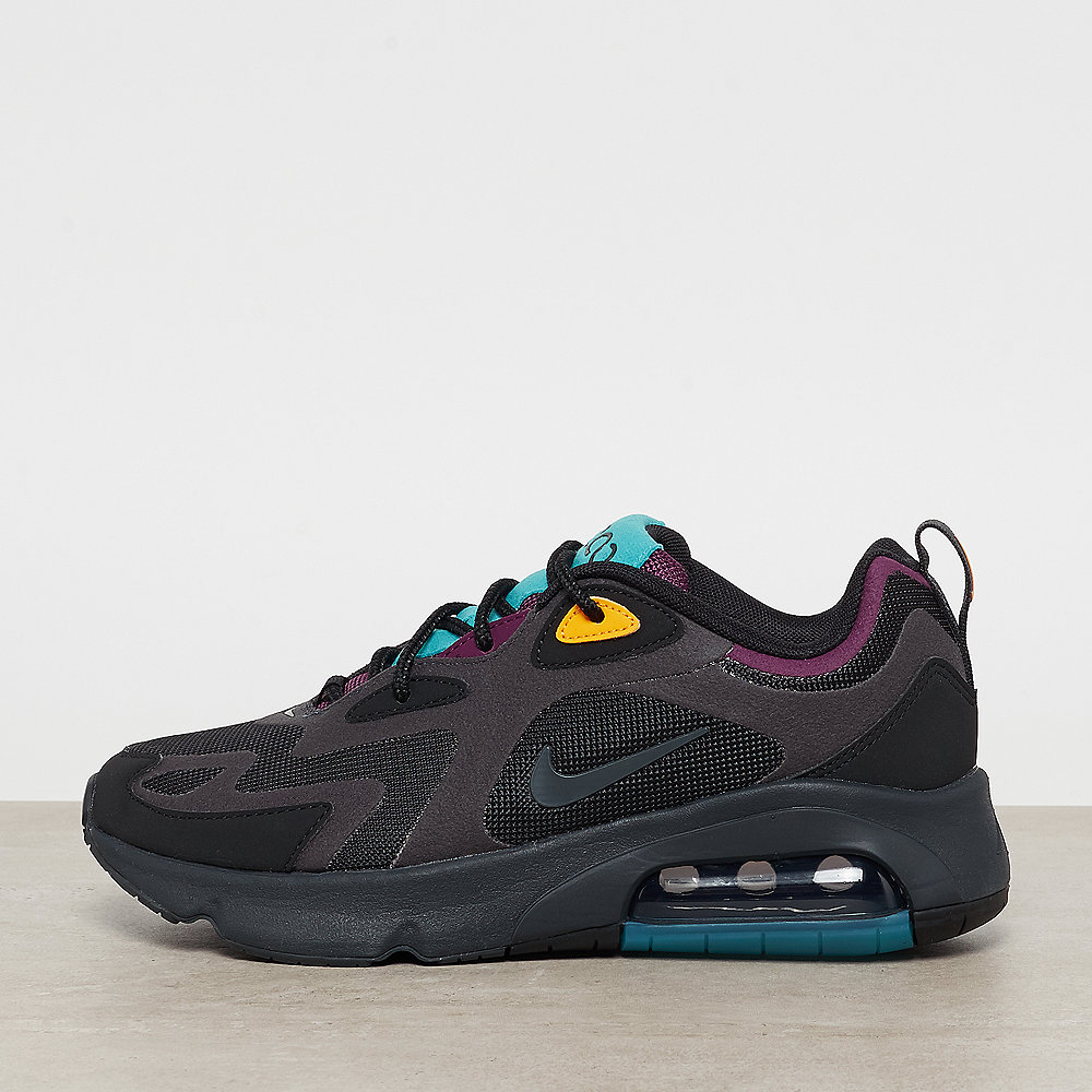 NIKE Air Max 200 black/anthracite -bordeaux