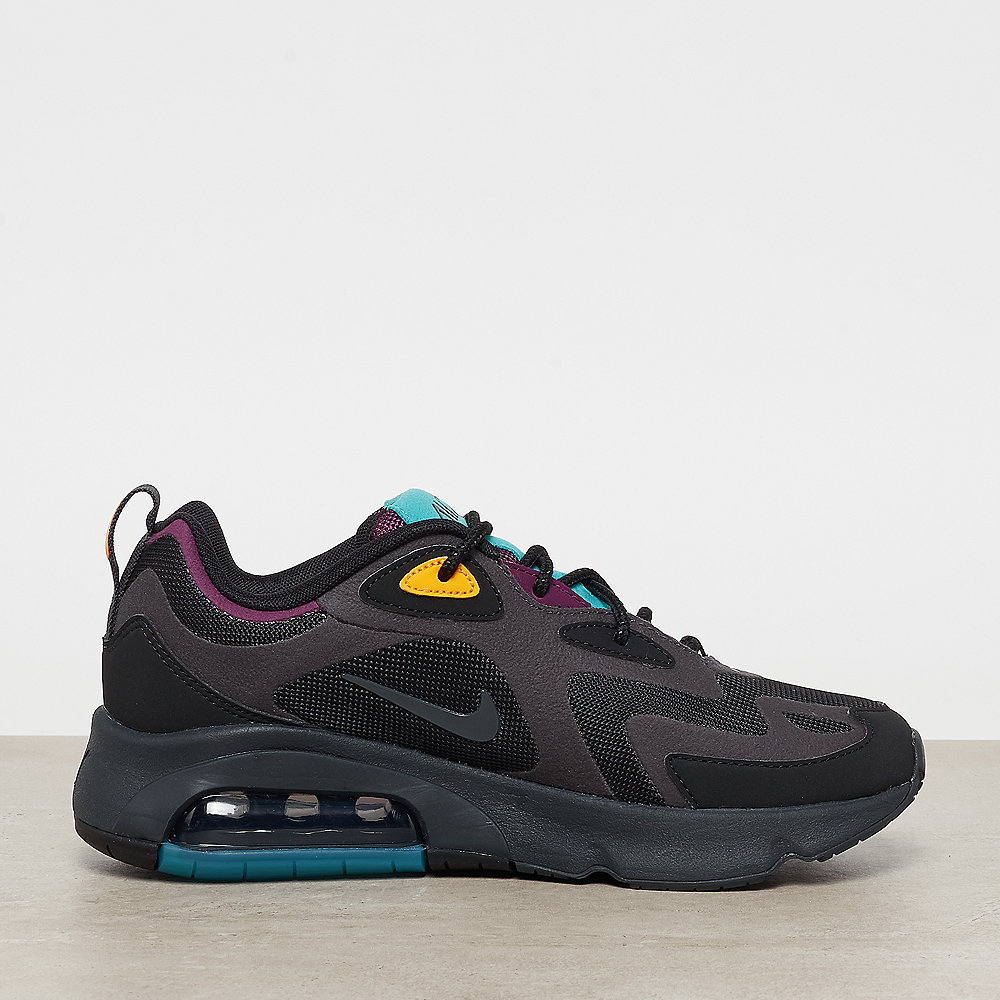 NIKE Air Max 200 black/anthracite -bordeaux