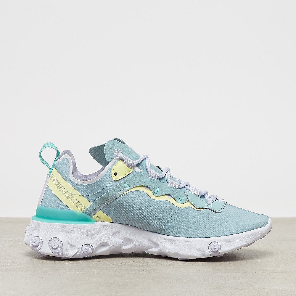 Nike React Element 55 Sneakers Ocean CubeAmethyst TintLuminous Green Nike React Element 55 Sneakers Ocean CubeAmethyst TintLuminous Green