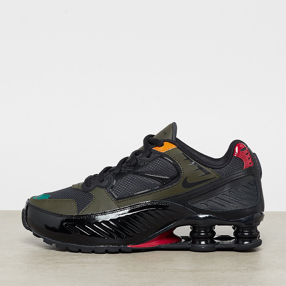 NIKE Nike Shox Enigma black/ant.-cargo khaki-gym red