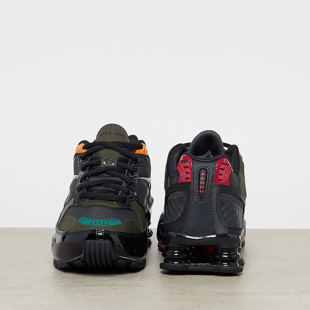 NIKE Nike Shox Enigma black/ant.-cargo khaki-gym red