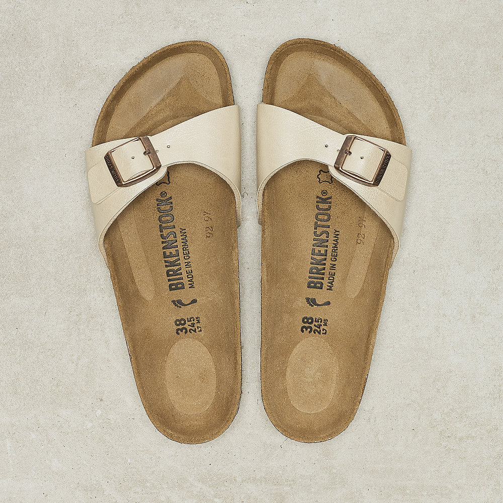 Birkenstock Madrid graceful pearl white
