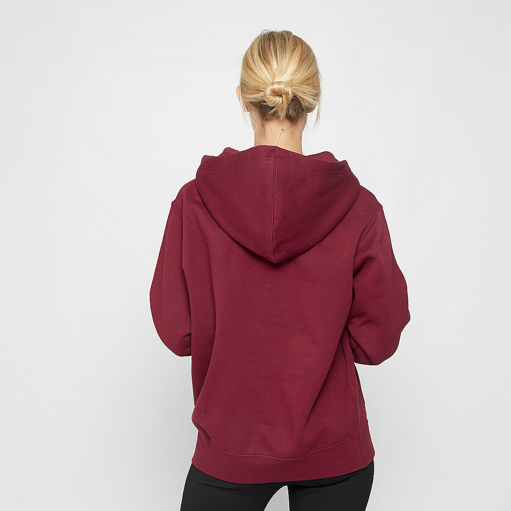 NIKE W NSW ESSNTL HOODIE FLC TREND team red/white
