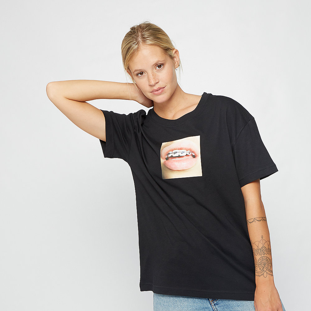 NIKE W NSW TEE BOY PHOTO black/pink rise