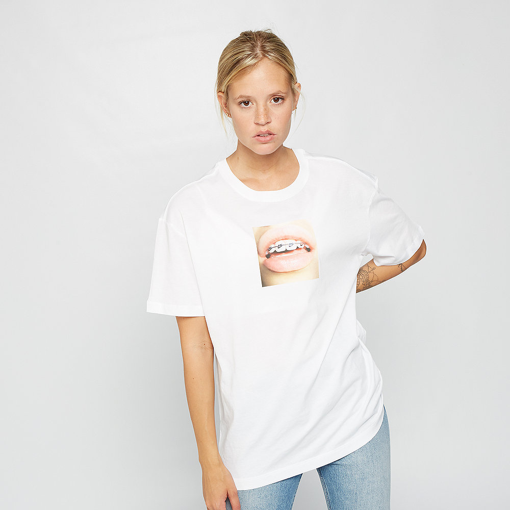NIKE W NSW TEE BOY PHOTO white/pink rise