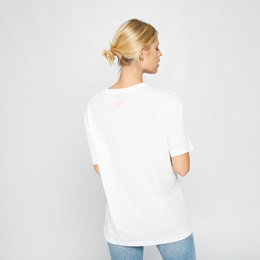 NIKE W NSW TEE BOY PHOTO white/pink rise