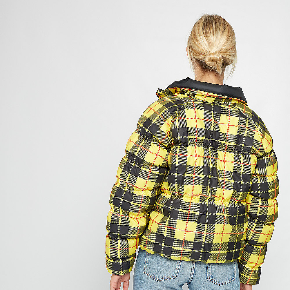 NIKE W NSW SYN FILL JKT STMT AOP PD chrome yellow/black