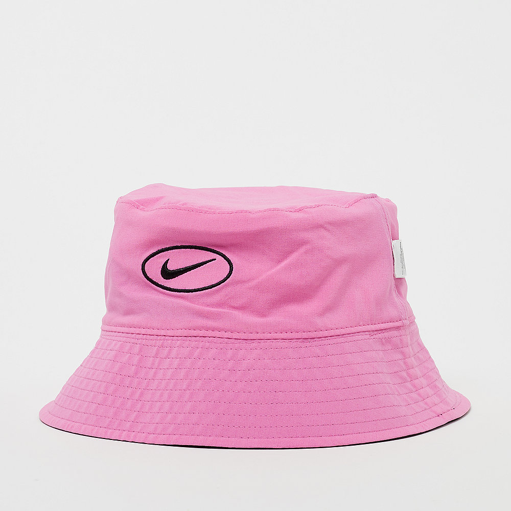 NIKE NSW Bucket Hat Swoosh china rose/white/black