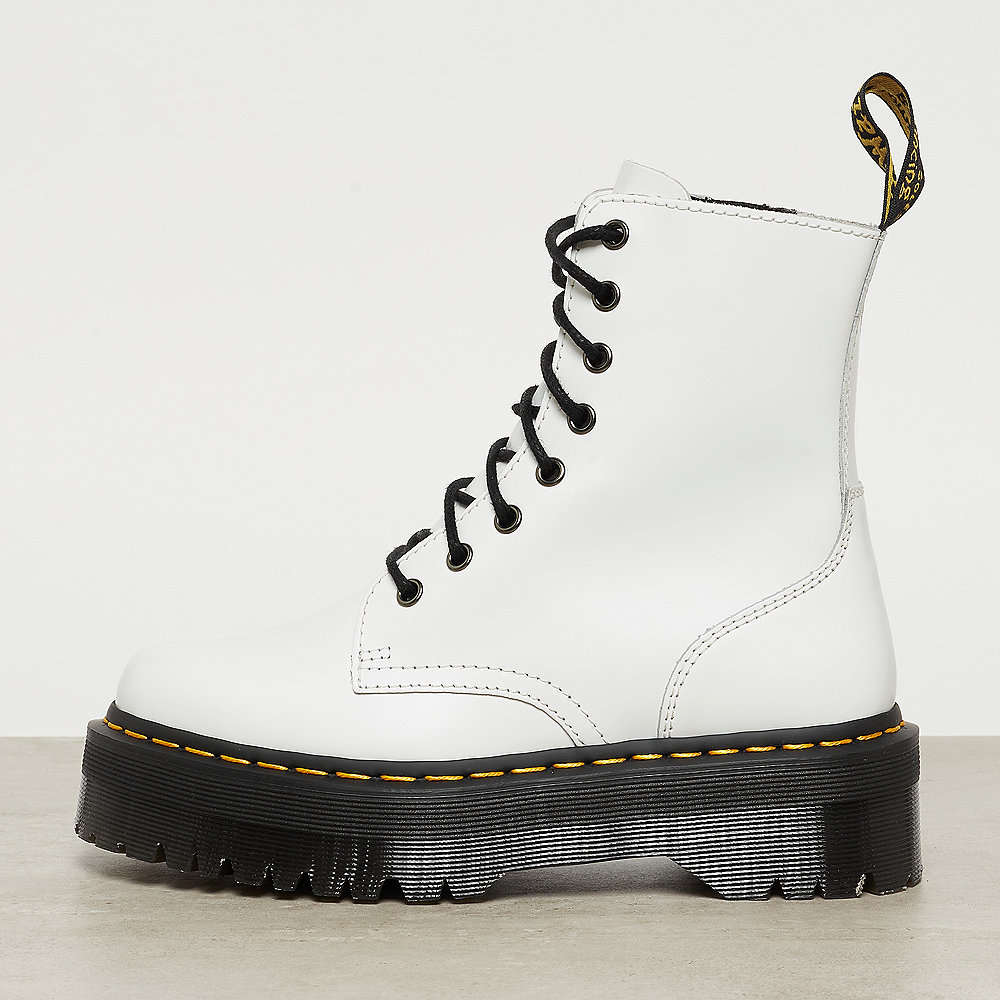 Dr. Martens Jadon White Polished Smooth