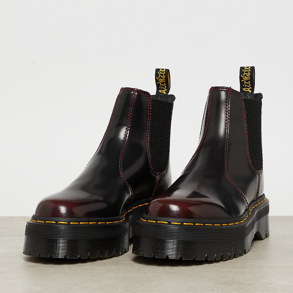 Dr. Martens 2976 Quad Bordeaux Polished Smooth