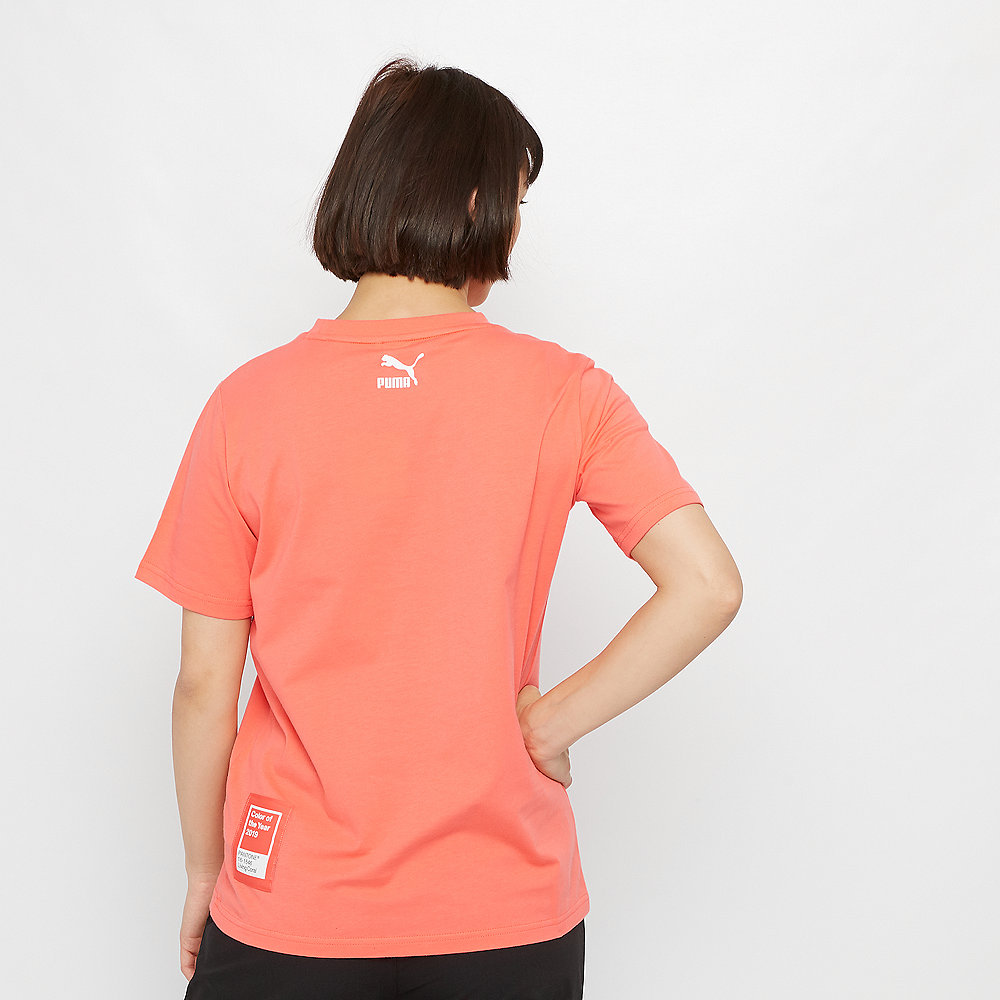 Puma PUMA x PANTONE Tee transparent living coral