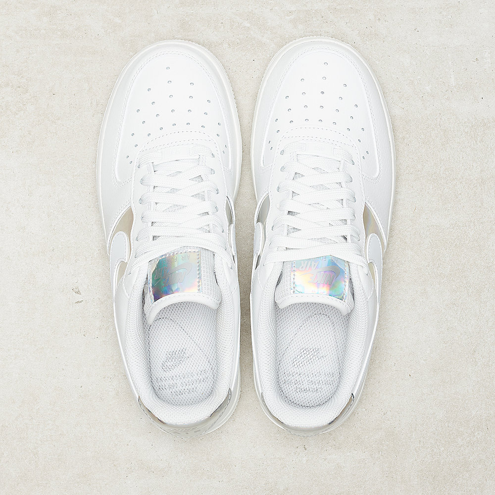 NIKE Nike Air Force 1 lo summit white/metallic silver