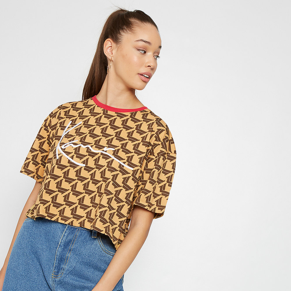 Karl Kani Signature Tee camel/brown/red