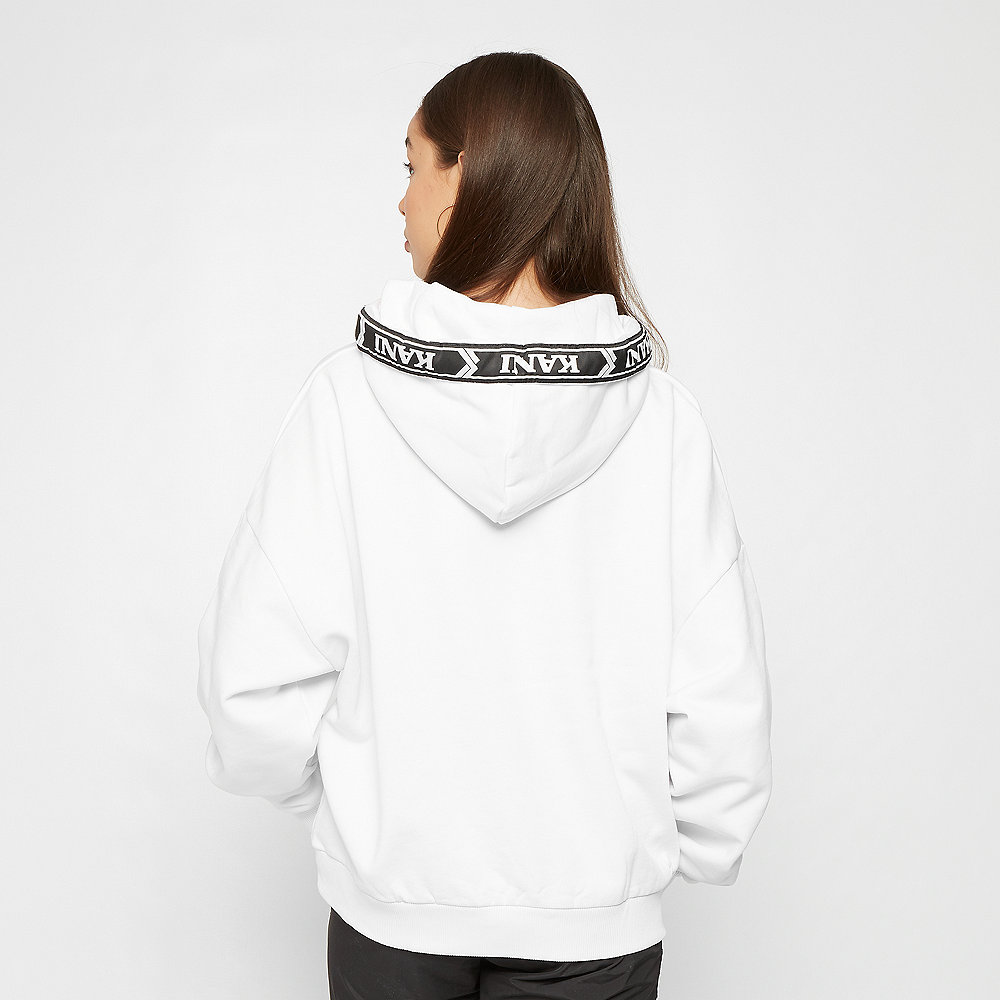 Karl Kani Signature Hoodie white/red