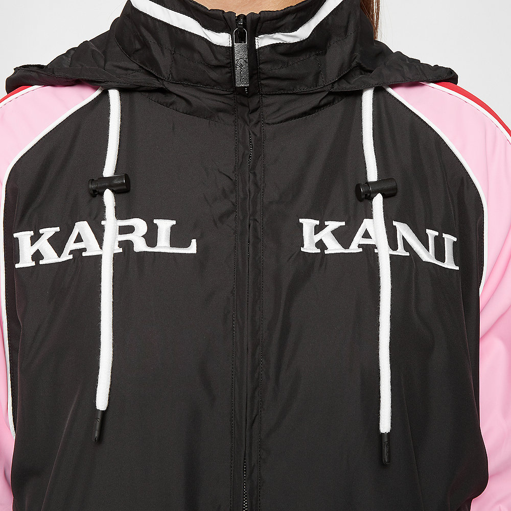 Karl Kani KK Retro Block Trackjacket black/white/red/pink