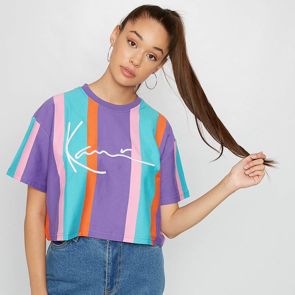 Karl Kani Signature Tee purple/pink/blue/orange