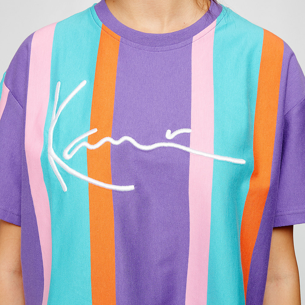 Karl Kani Signature Tee purple/pink/blue/orange