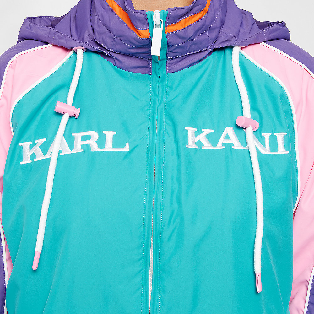 Karl Kani KK Retro Block Trackjacket blue/purple/pink/white/orange