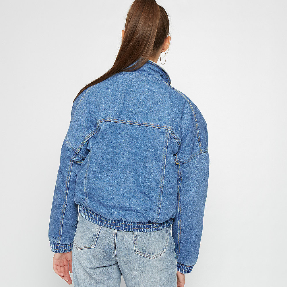 Karl Kani KK Sherpa Denim Jacket blue/white