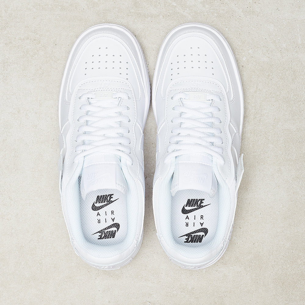 NIKE NSW Air Force 1 shadow white/white-white