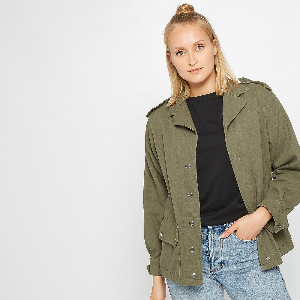 Effeny Boho Cargo Jacke khaki