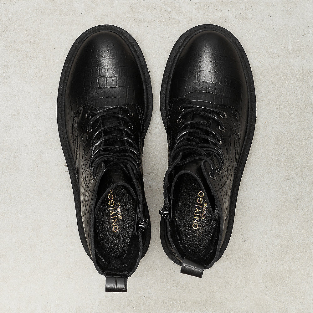 ONYGO Naida black croco