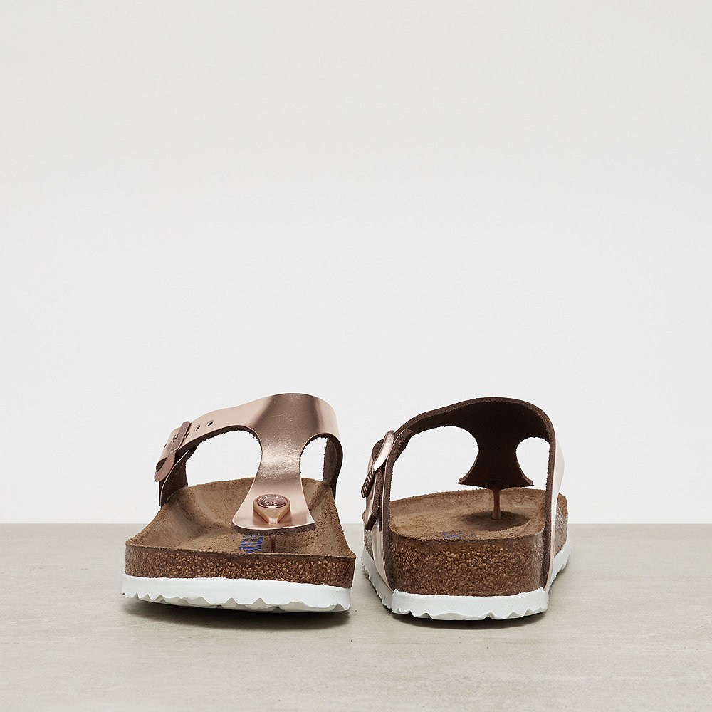 Birkenstock Gizeh SFB metallic copper
