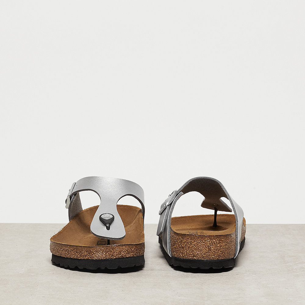 Birkenstock Gizeh silver