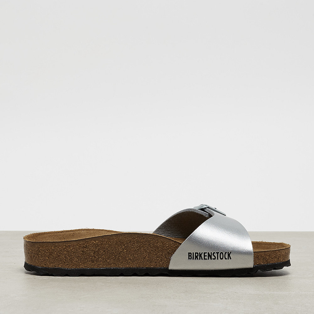 Birkenstock Madrid Birko-Flor silver