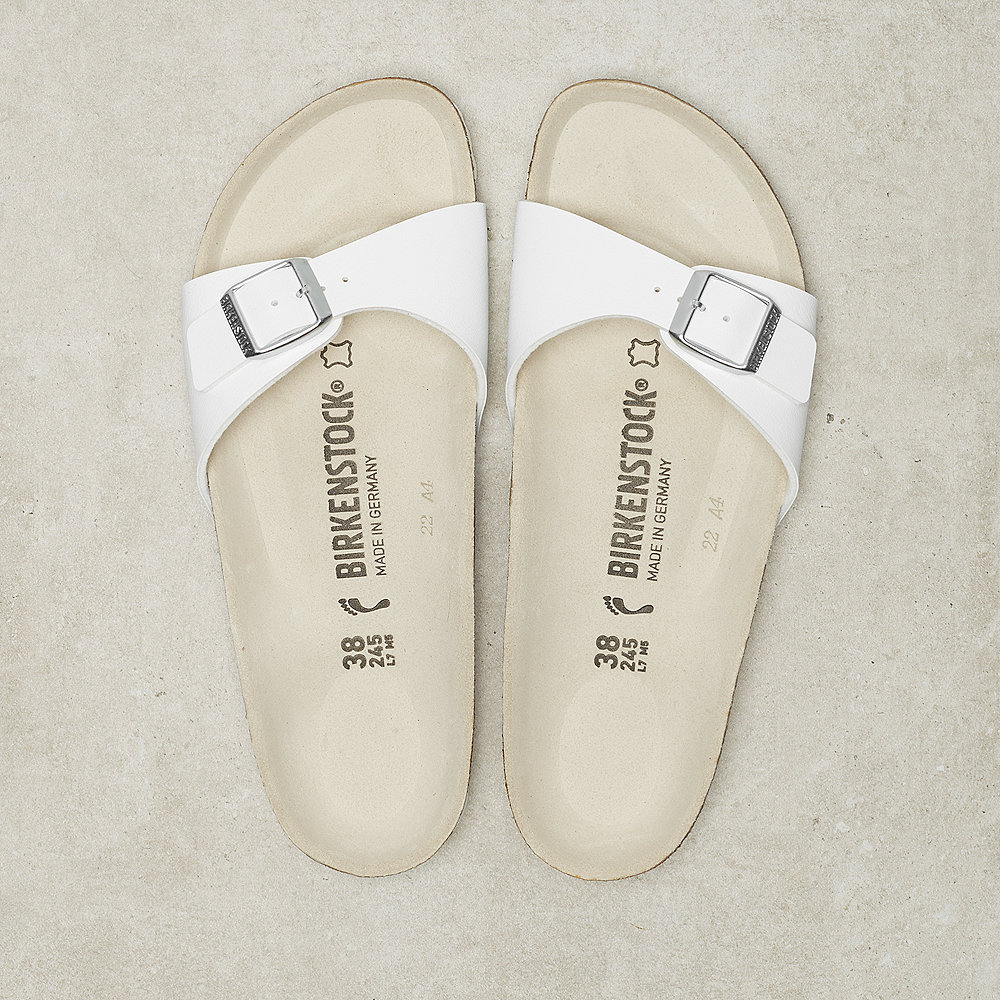 Birkenstock Madrid Birko-Flor white