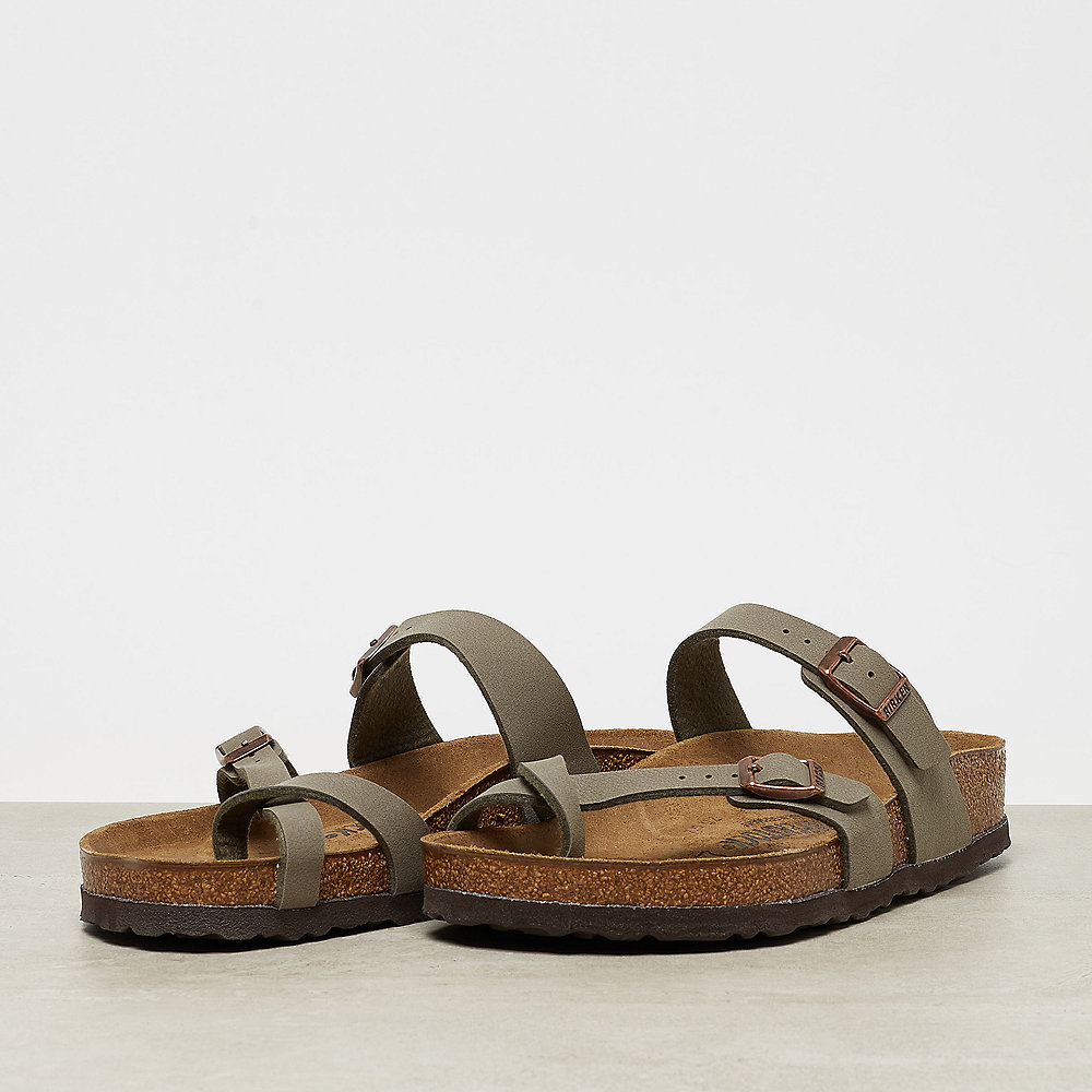 Birkenstock Mayari Nubuk Stone
