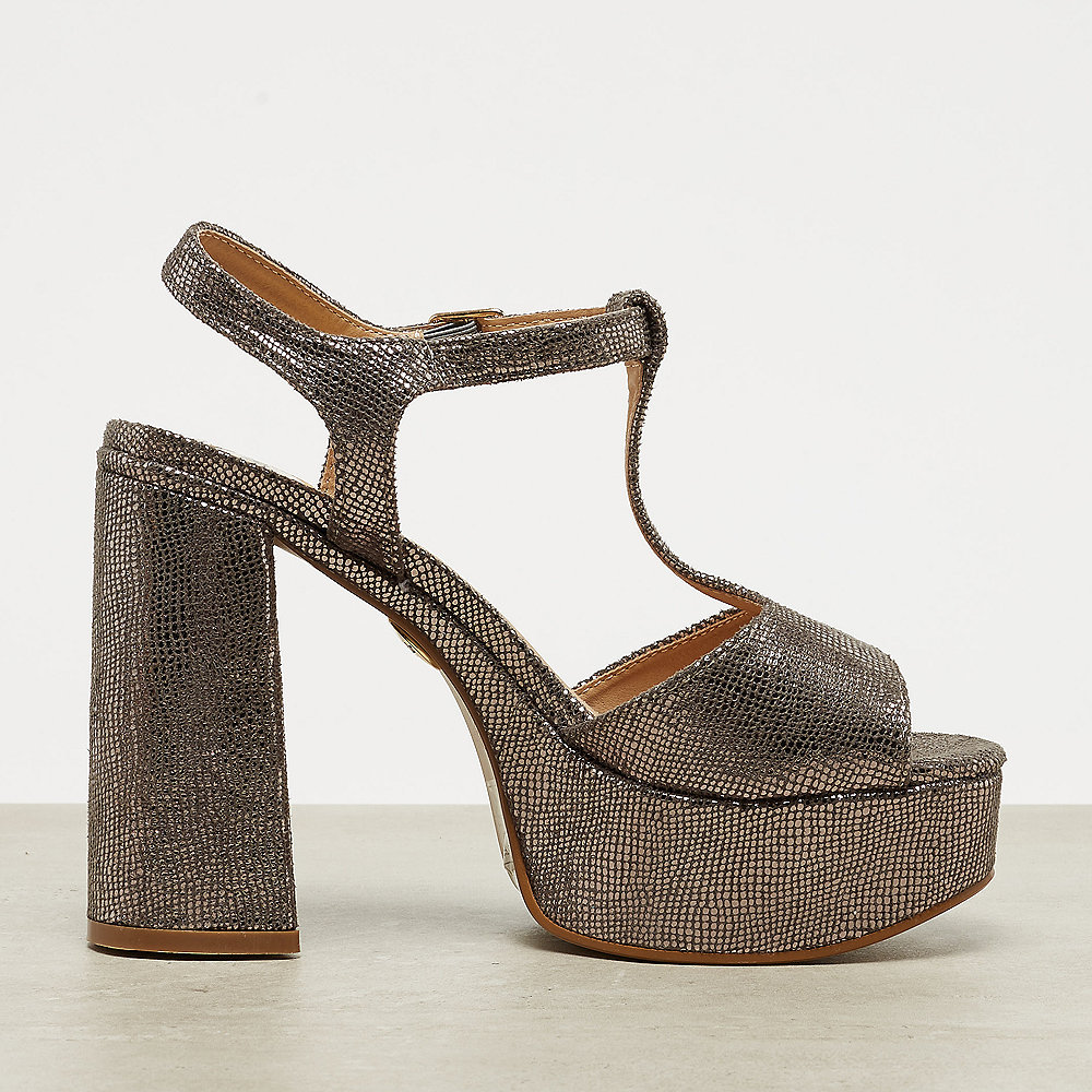 Buffalo Plateau Sandal T-Strap grey