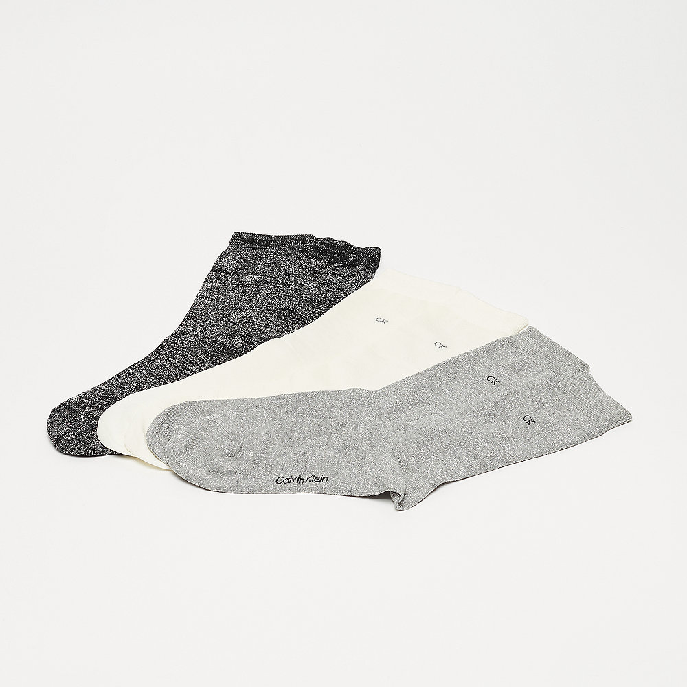 Calvin Klein 3 Pair Holiday Sparkle multicolor