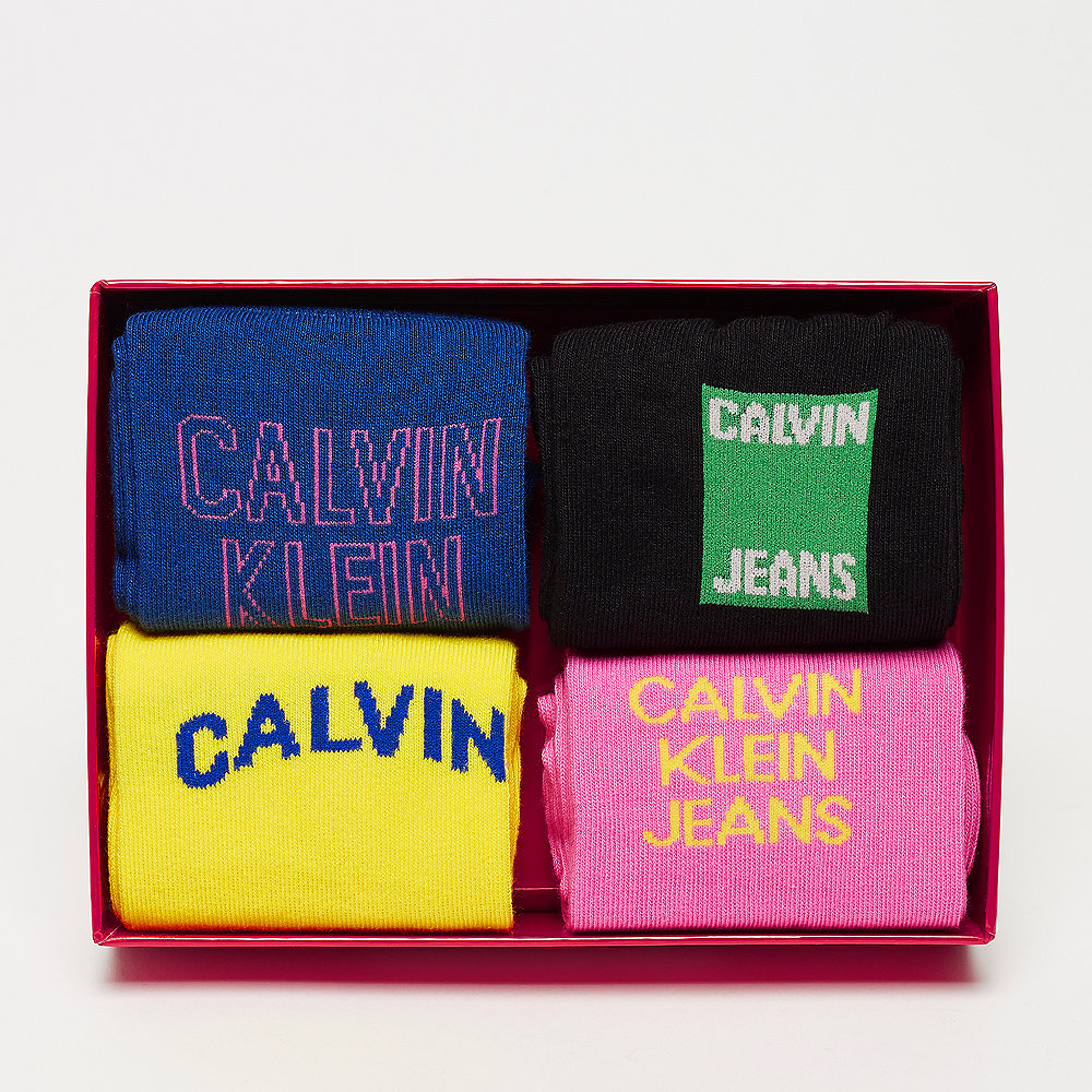 Calvin Klein 4 Pair Jeans Logo Gift multicolor