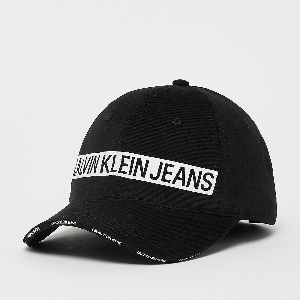 Calvin Klein J Logo Tape Cap black