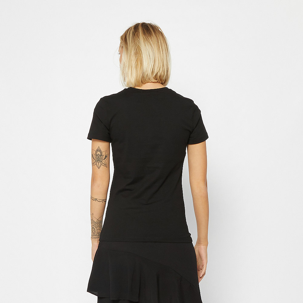 Calvin Klein Logo Slim Fit Satin T-Shirt calvin black