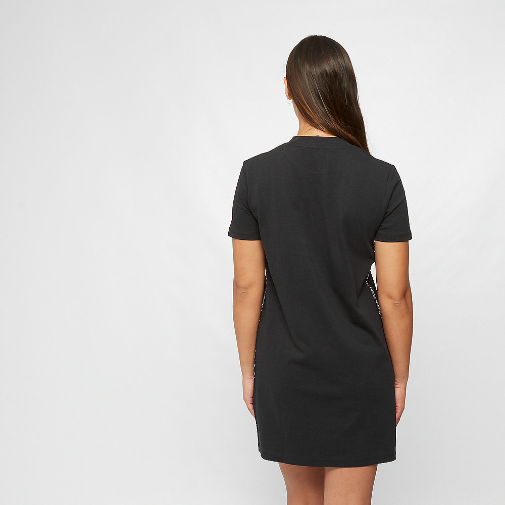 Calvin Klein Tape Logo Shirt Dress black