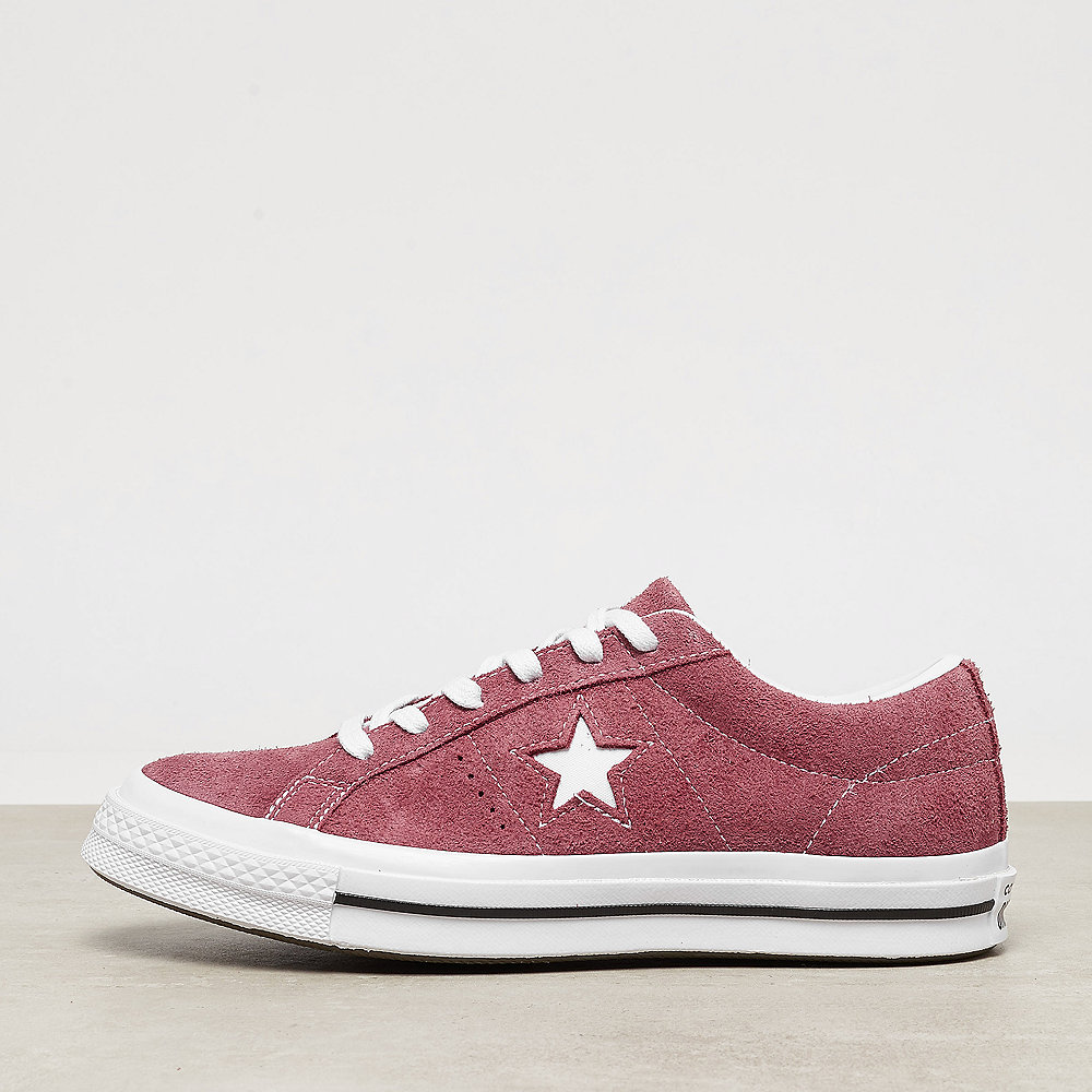 Converse One Star OX deep bordeaux/white/white