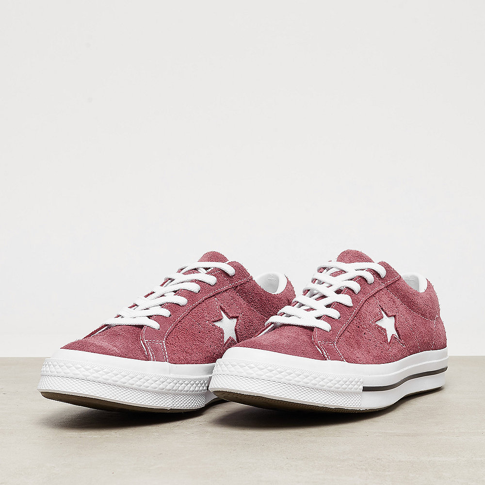 Converse One Star OX deep bordeaux/white/white