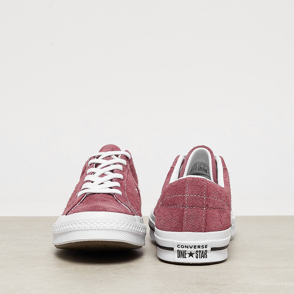 Converse One Star OX deep bordeaux/white/white