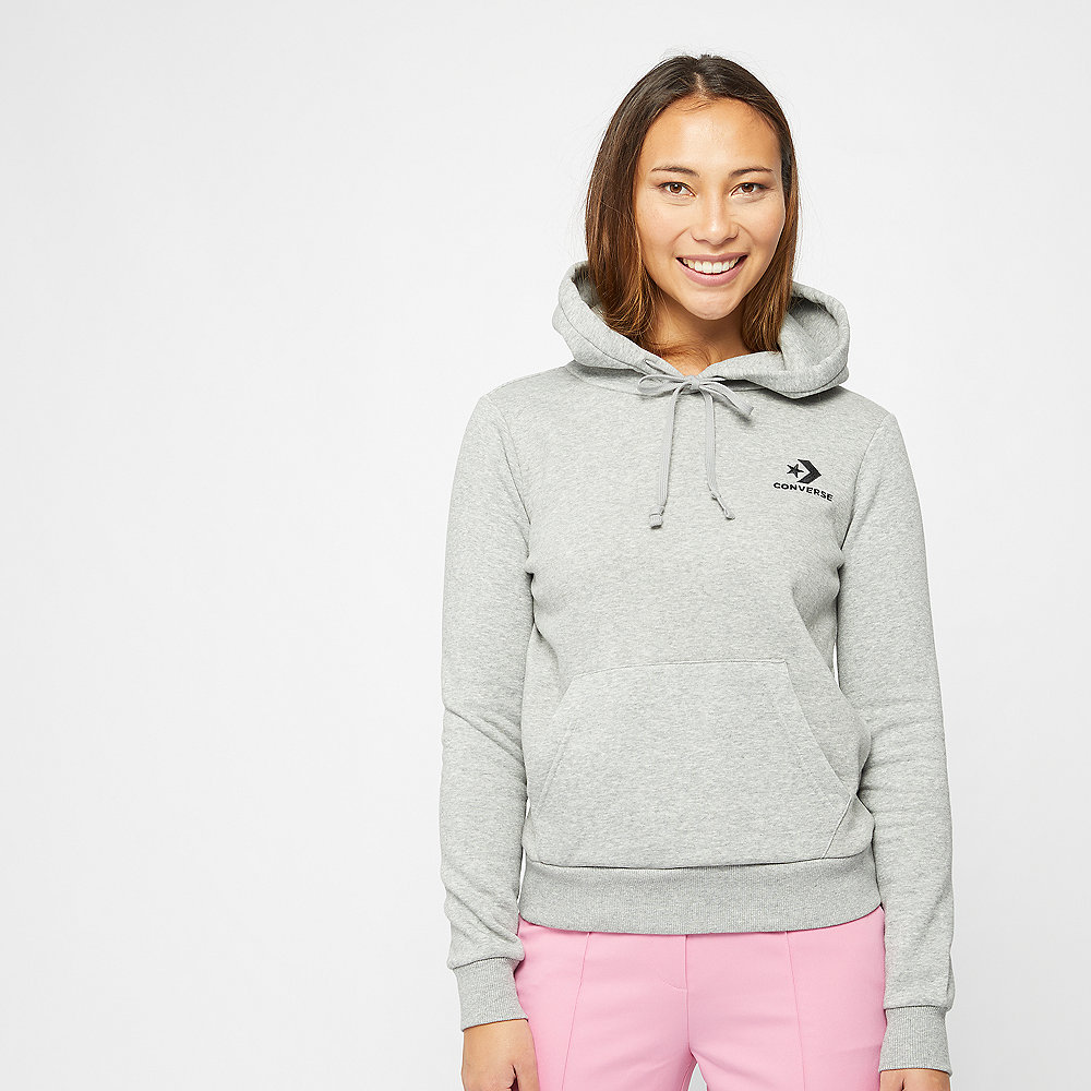 Converse Star Chevron EMB PO Hoodie vintage grey heather