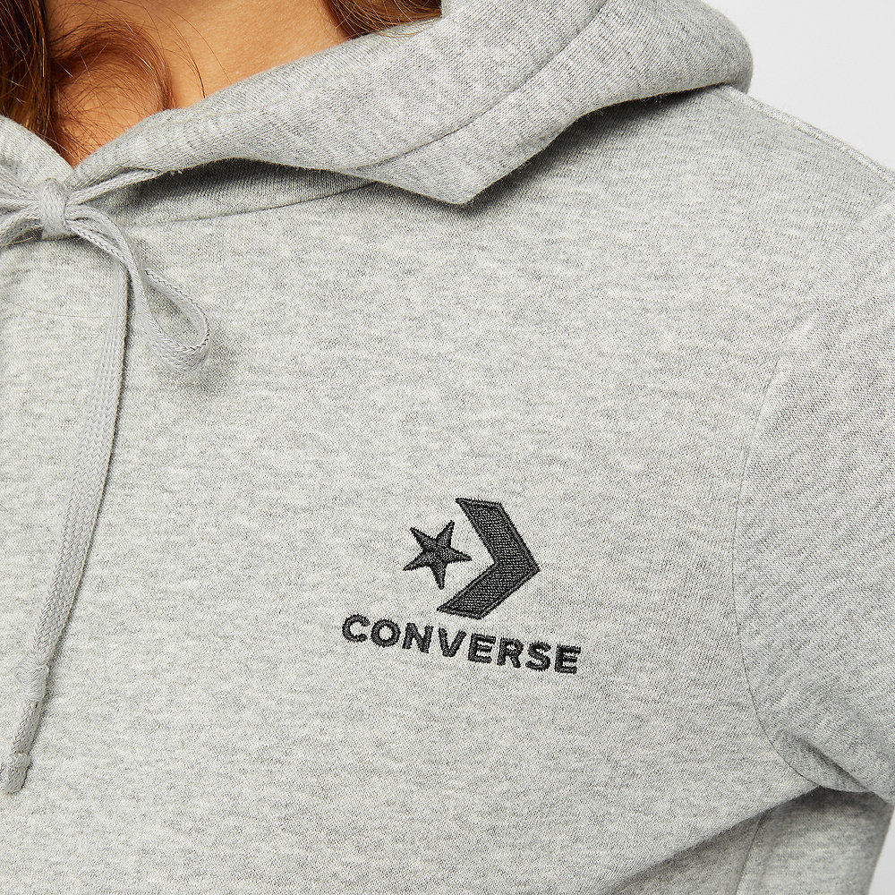Converse Star Chevron EMB PO Hoodie vintage grey heather