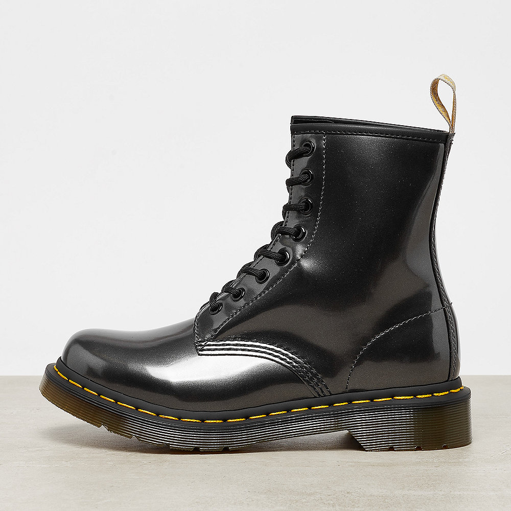 Dr. Martens 1460 Vegan gunmetal chrome paint metallic
