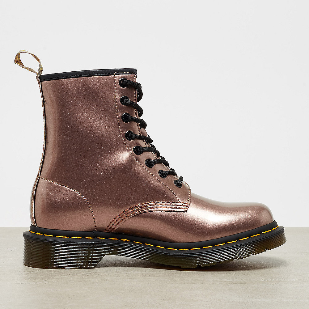 Dr. Martens 1460 Vegan rose gold chrome Boots | ONYGO