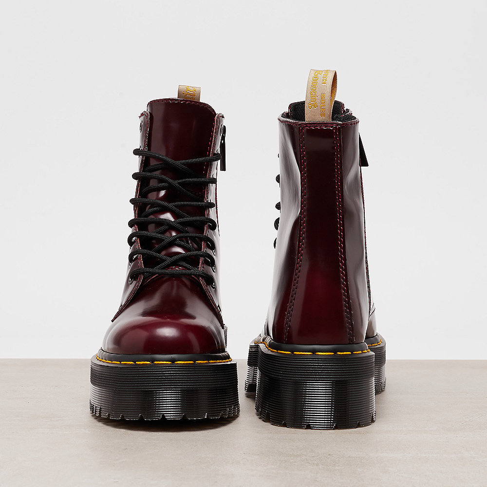 Dr. Martens Vegan Jadon Cherry Red Cambridge Brush