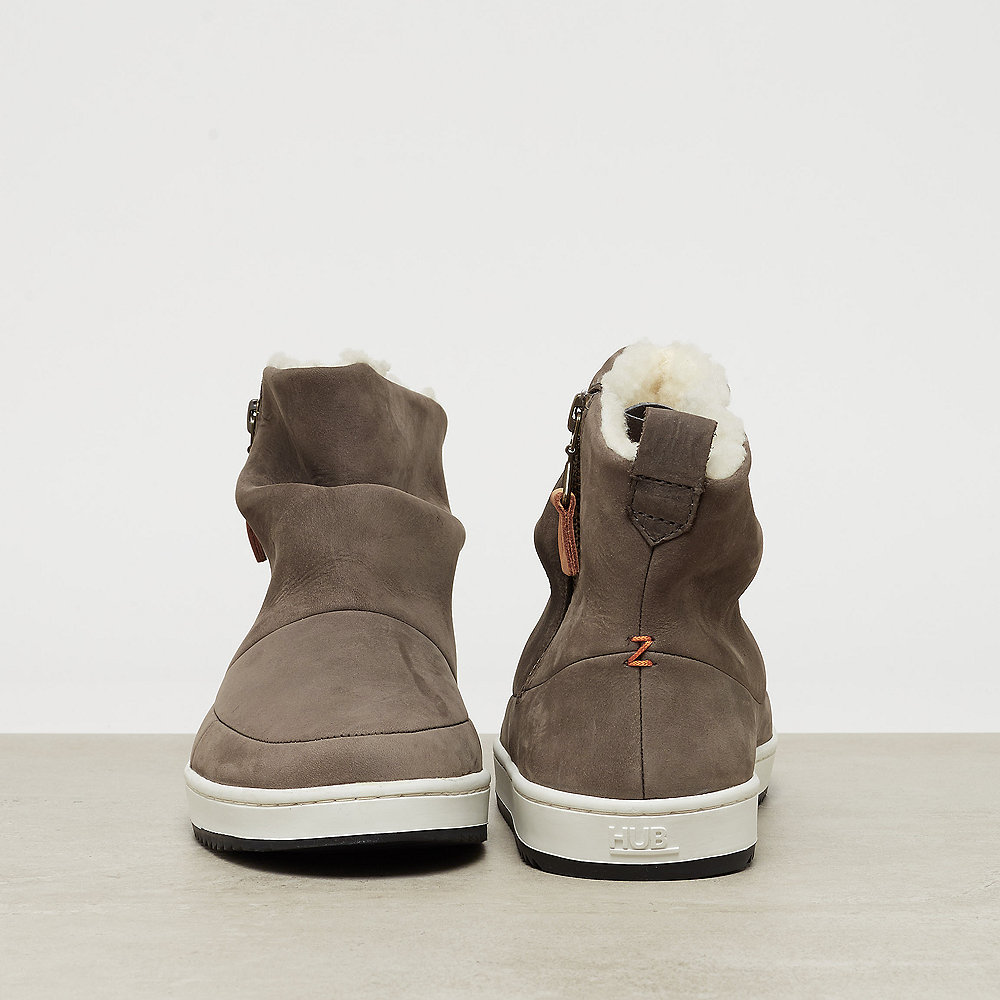 Hub Ridge L65 Thumper Leather grey/off wht-blk