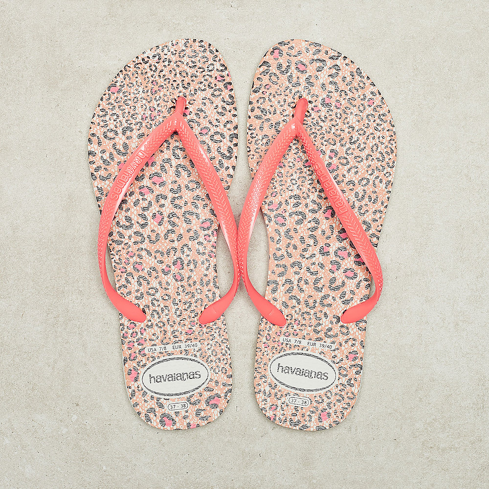 Havaianas Havaianas Slim Animals white/coralinew