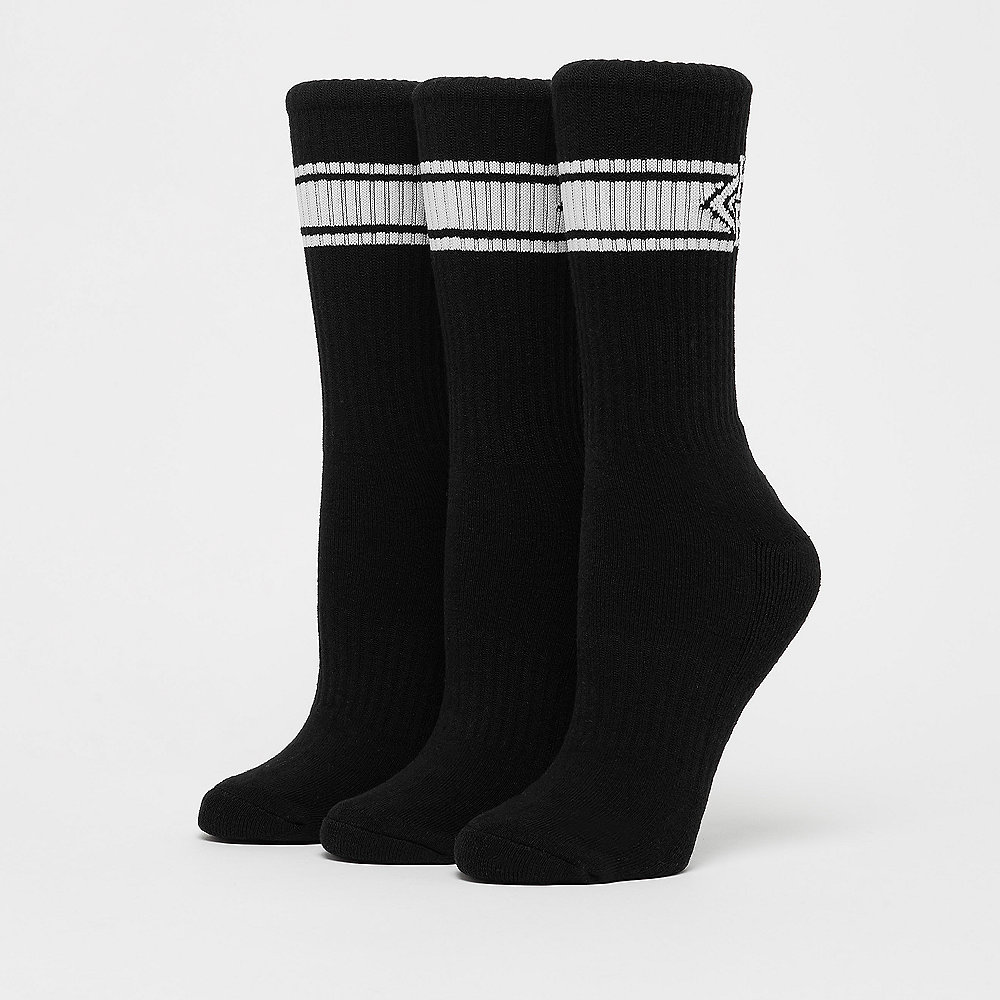 Homeboy Nappo Stripe Sock 3er Pack black